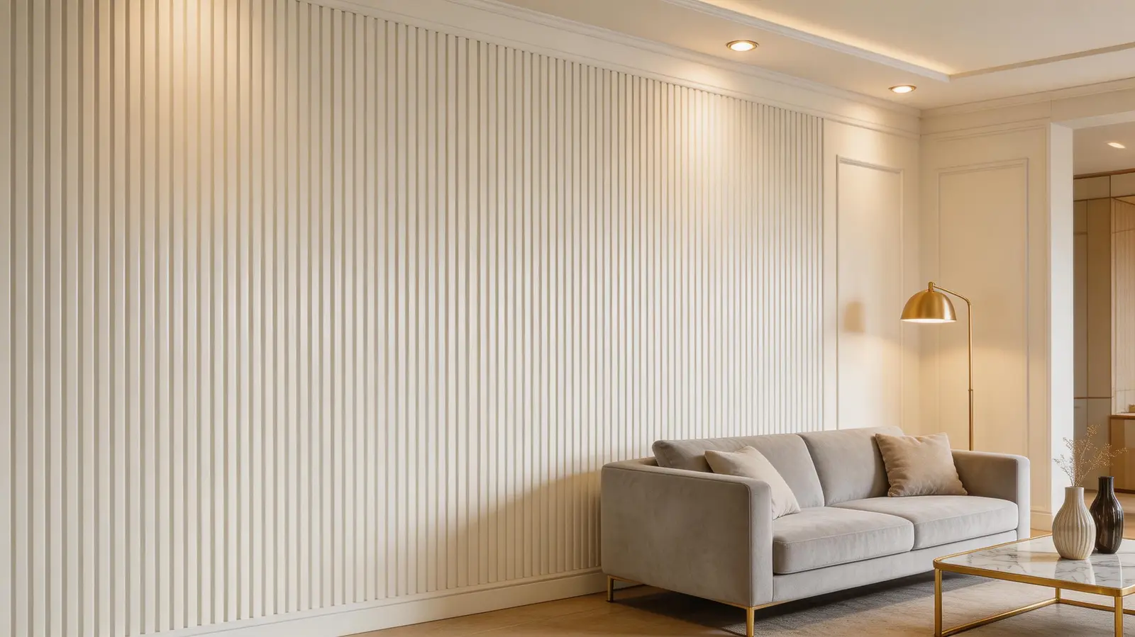 Fluted Panel Close-up